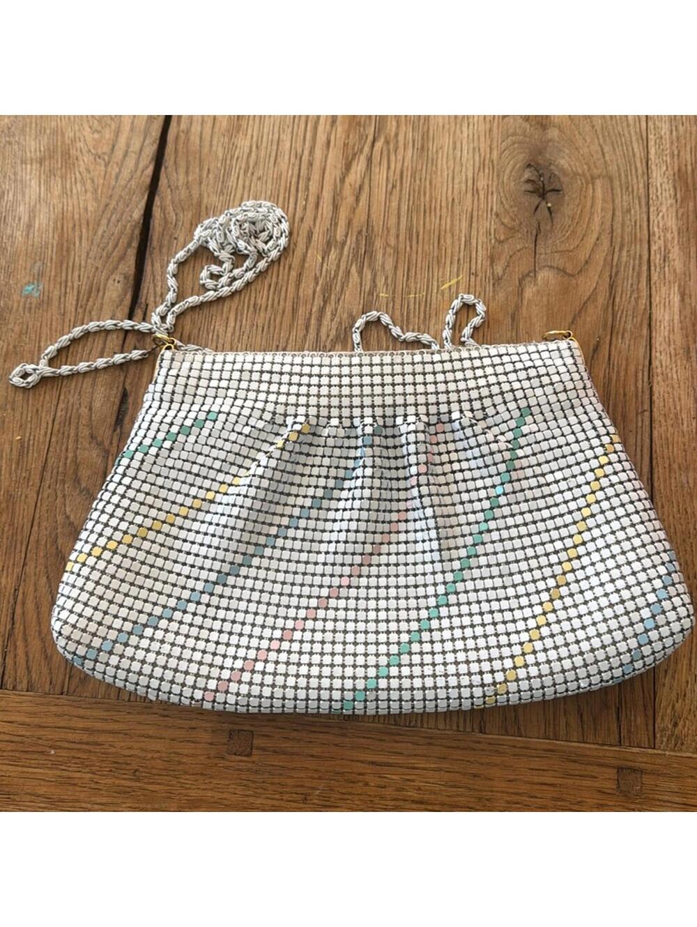 Vintage purse 80s style beaded - Picture 7 of 9